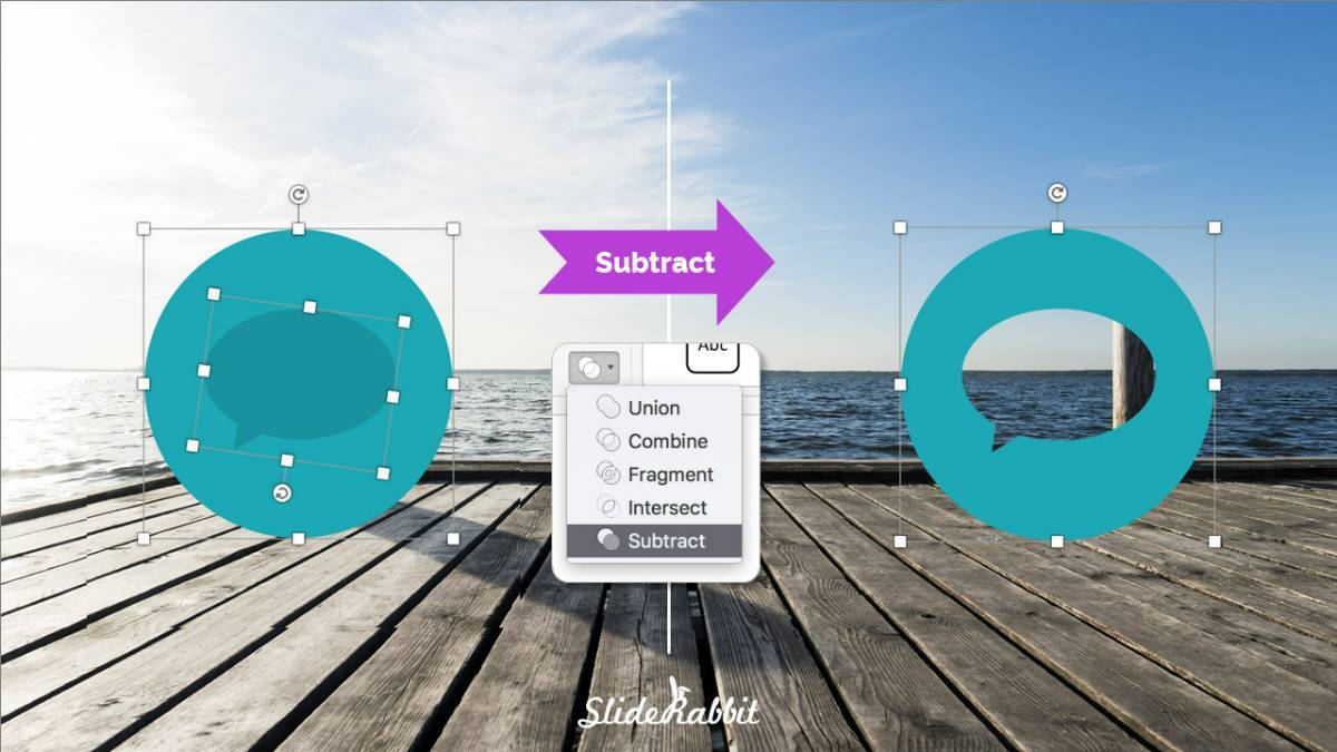 Presentation Graphics Subtract