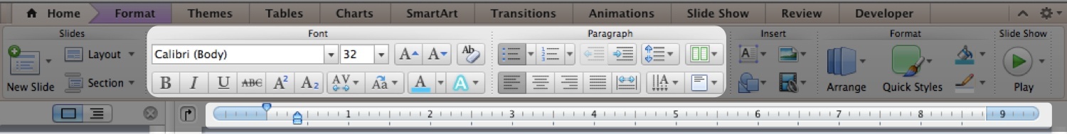 PowerPoint Text Formatting
