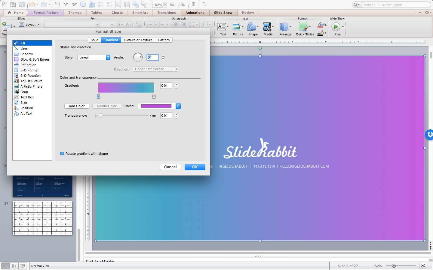 HowToGradient Custom Presentation Design