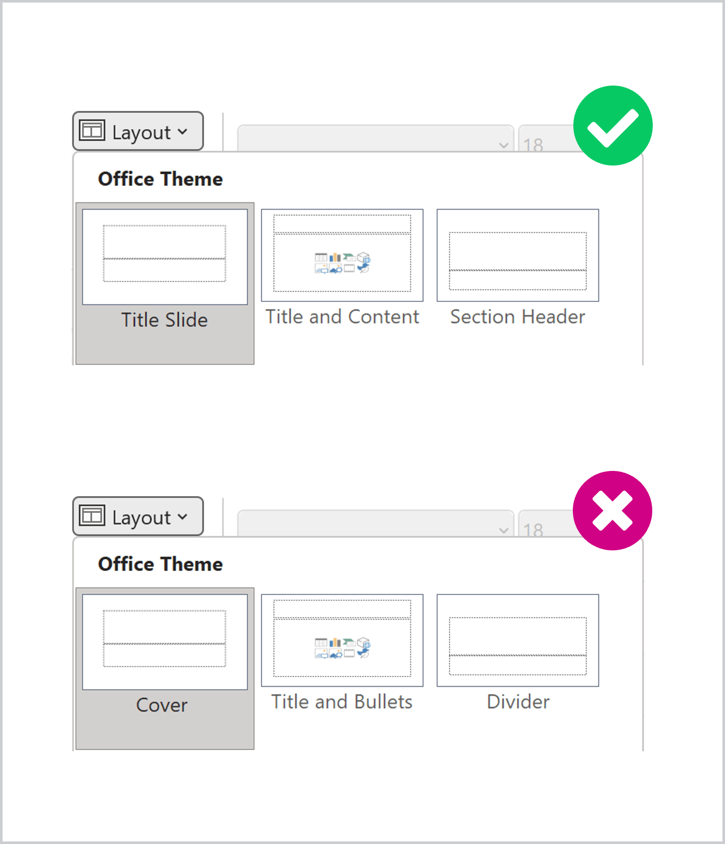 PowerPoint Template Defaults